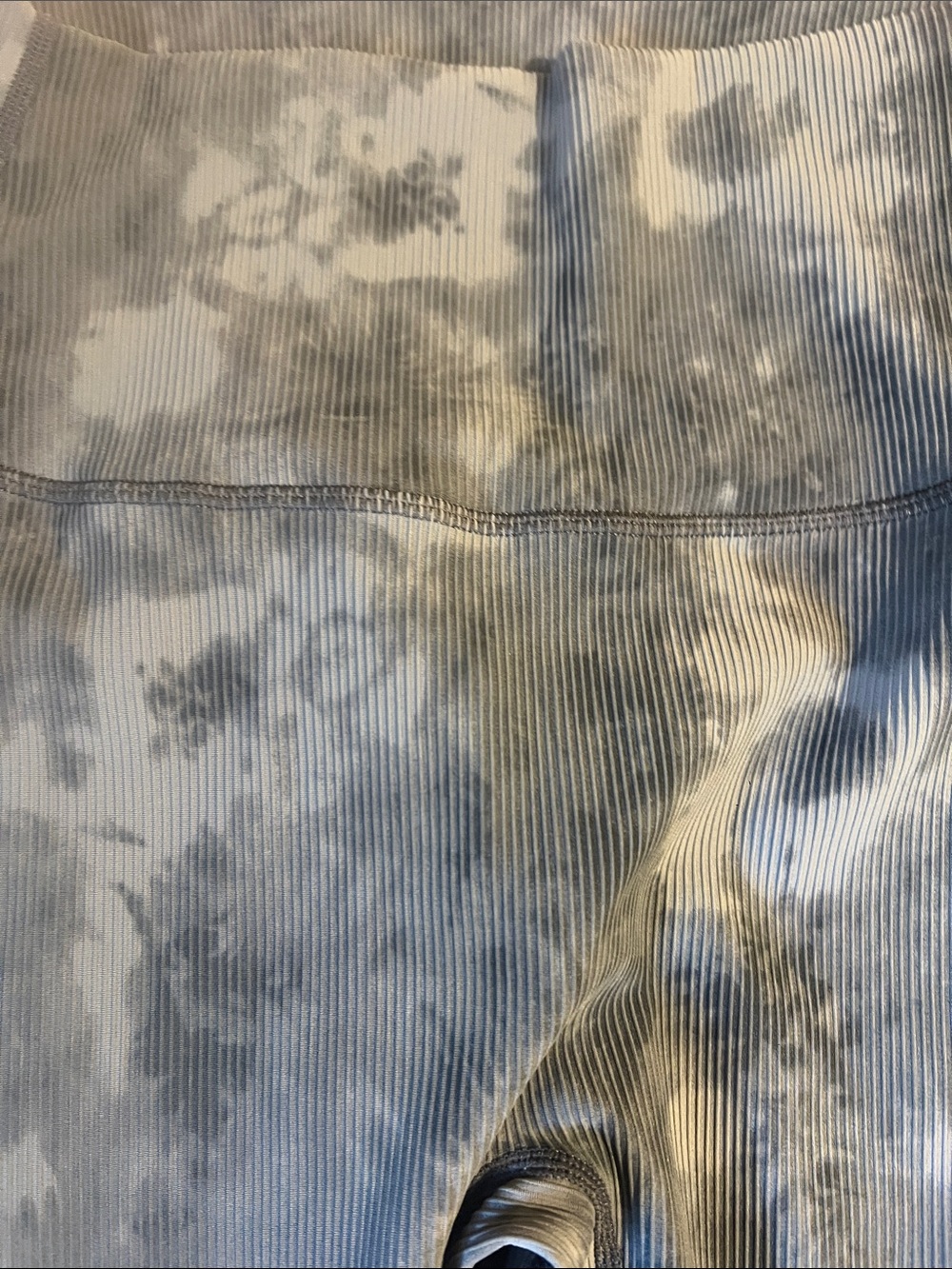 ZYIA Active Light Blue Ribbed Top - Picture 2 of 5